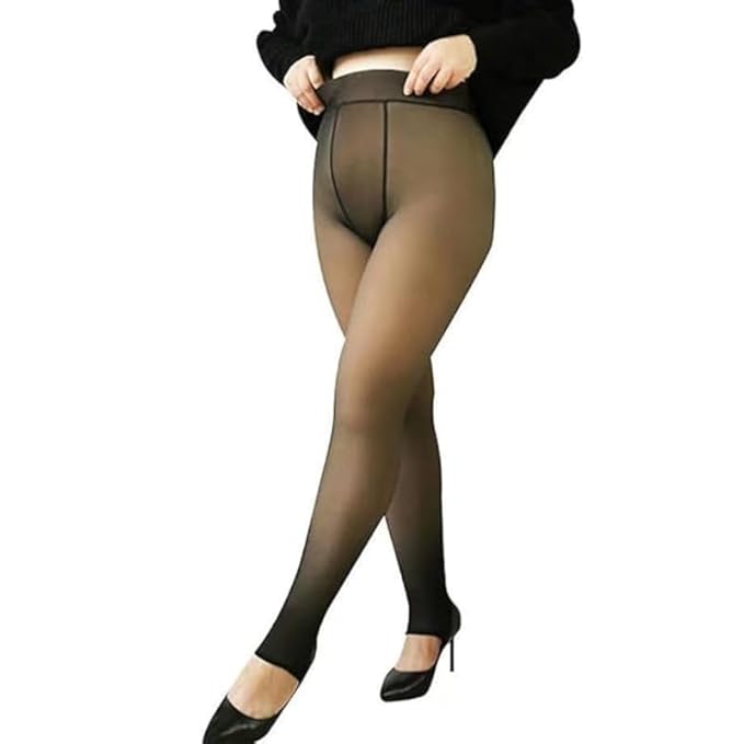 Lushies Fleece Tights™ - Sheer Tone Effect